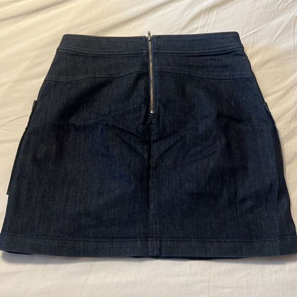 LOFT Denim Mini Skirt - Picture 6 of 9